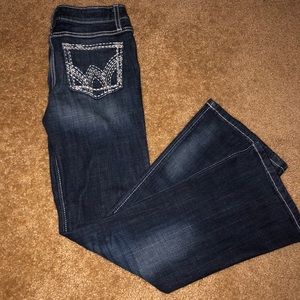 Girls wrangler bootcut jeans